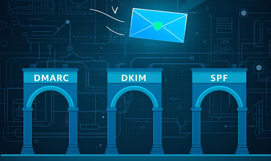 <strong>Penerapan DMARC, DKIM, dan SPF untuk Otentikasi Email Domain</strong>